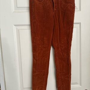 Rust Corduroy Pants